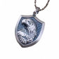 New S999 Sterling Silver Personality Retro Domineering Hip-hop Lion Tiger Head Eagle Faucet Shield Pendant Man.