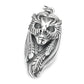 S925 Sterling Silver Charms Pendants for Women Men New Fashion Original Design Retro Cat-mask Punk Jewelry Wholesale