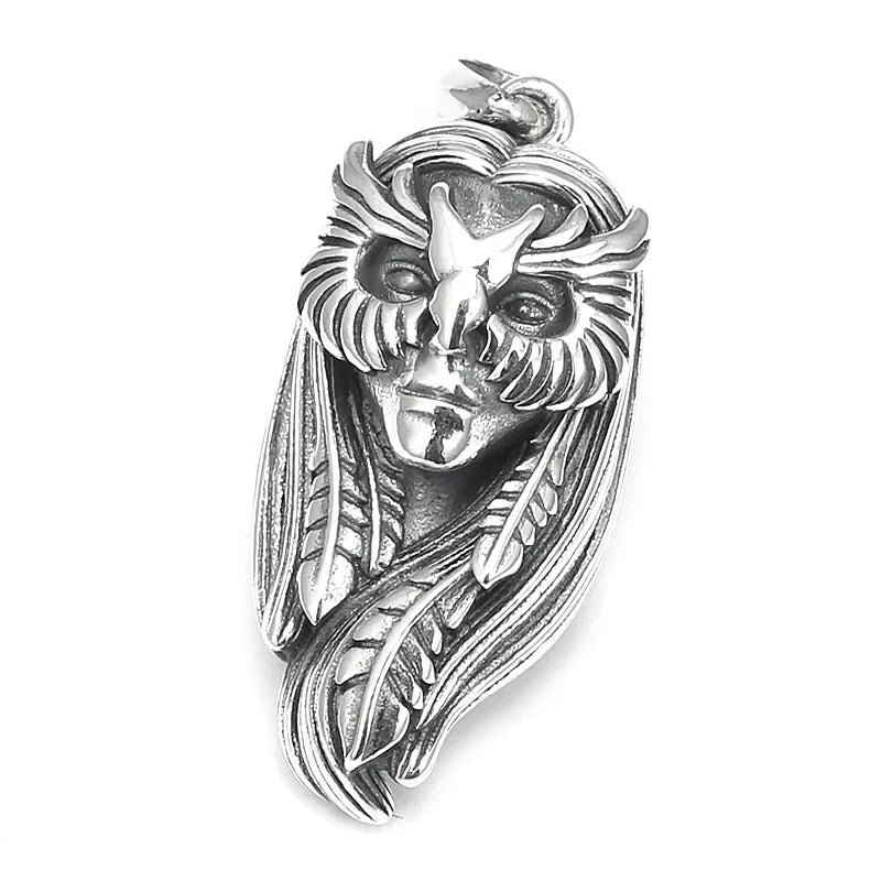 S925 Sterling Silver Charms Pendants for Women Men New Fashion Original Design Retro Cat-mask Punk Jewelry Wholesale