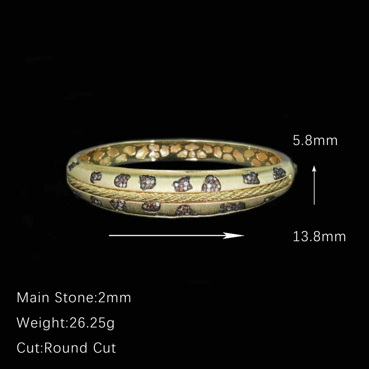 WUIHA Vintage 925 Sterling Silver Lab Sapphire High Carbon Diamonds Gemstone Wedding Engagement Bracelet Bangle Fine Jewelry