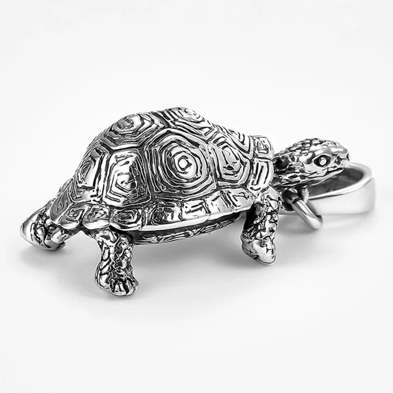 Necklace Pendant Real 925 Sterling Silver Stereoscopic Animals Turtle Luxury Brand Fine Jewelry Woman Man 2025 Envíos Gratis P31
