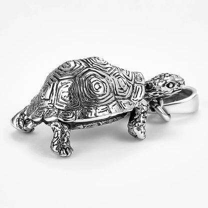 Necklace Pendant Real 925 Sterling Silver Stereoscopic Animals Turtle Luxury Brand Fine Jewelry Woman Man 2025 Envíos Gratis P31
