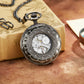 Antique Silver London Pocket & Fob Watches Hand Wind Skeleton Men Women Mechanical Pocket Watch With Pendant Chain Necklace