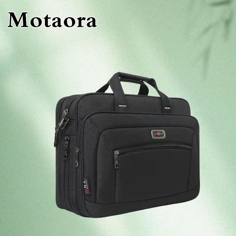 15.6" Laptop Bag Large Capacity Waterproof Business Briefcase Messenger Shoulder Bag for Men Women Travel Work Office Commuter