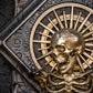 Skeleton Starlight Skull Pendant 925 Silver Fidget Spinner Retro Men's Original Design Silver Jewelry
