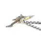 Necklace Pendant Real 925 Sterling Silver Feather Wings Music Guitar Luxury Brand Fine Jewellery Woman Man 2025 Love Gift P79