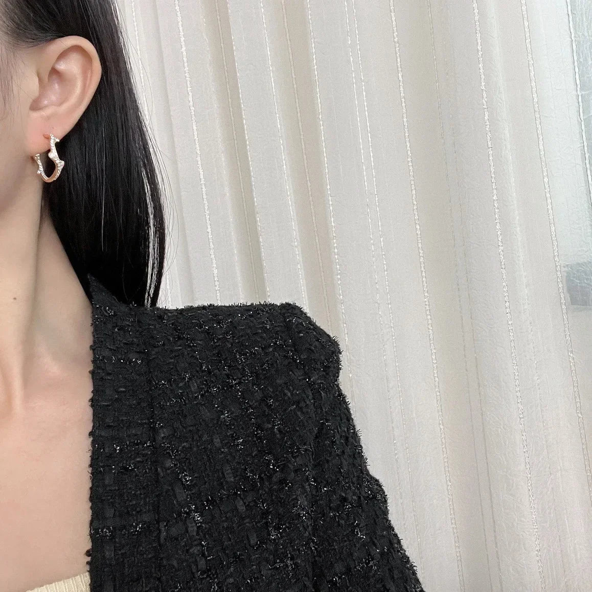 Musla Vintage Hot Sale Earrings for Women Fine Quality Vine Zircon Eardrop Luxury Jewelry Fashion Designer Women's Ear Stud