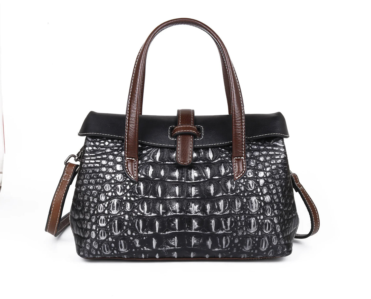 MOTAORA Green Small Women Shoulder Bags Genuine Leather Designer Handbags For Ladies Luxury Alligator Handbag For Phone Bag 2025