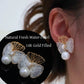 SGARIT Natural Fresh Water 14K Gold Filled Jewelry Handmade Jewelry Vintage Accessories Tarnish Resist Earrings SE101