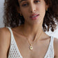 Certificated Vintage 925 Silver Oval Brushed Pendant With Natural Lapis Real White Shell Chain Necklace Italian Luxury Jewelry
