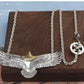 Japanese Style Trendy S925 Sterling Silver Eagle Pendant Necklace for Men and Women Sweater Chain Hip-Hop Punk Style Jewelry