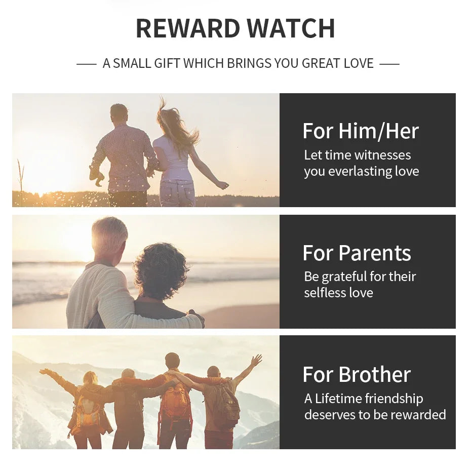 Quartz Wristwatches Calendar Clock Vintage Brown Leather Ladies Wristwatch Luxury Fashion Elegant Women Watches Waterproof 3Bar