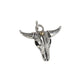 Real s925 Sterling Silver Pendant For Men Retro And Domineering Bull Head Pendant European And American Punk Style Jewelry