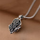 Genuine BOCAI S925 Sterling Silver Pendants for Women Men New Fashion Relief Rose Goddess Punk Vintage Jewelry Wholesale