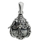 Buddha Men Pendant 925 Sterling Silver Ruby Buddhist Heart Sutra Can Hold Thing Gum Box Necklace Pendant Jewelry 2025 New FP47