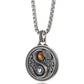 Necklace Pendant Real 925 Sterling Silver Snake Inlaid Tiger Eye Stone Luxury Fine Jewellery Woman Man 2025 St Valentine Day P36