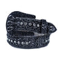 New Unisex Y2K Belt Shine Women Men Plus Size Punk Rhinestone Belt Crystal For Jeans Pants Gift