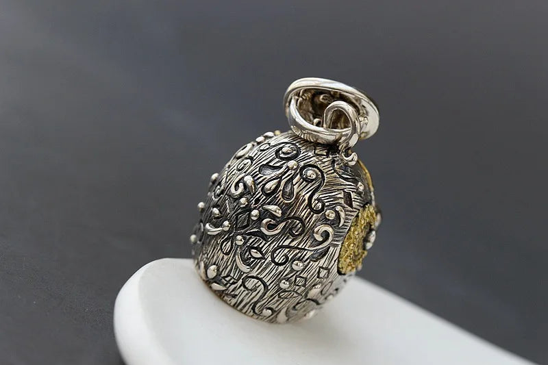 BOCAI New Real S925 Silver Jewelry Gorilla  Ｎon-Ｍainstream Punk  Ｖintage Personality Ｍan Pendant Christmas Gift