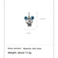 S925 Silver Charm Pendant Retro Personality Cute Big Eyes Frog Pendant Women's Fashion Creative Jewelry