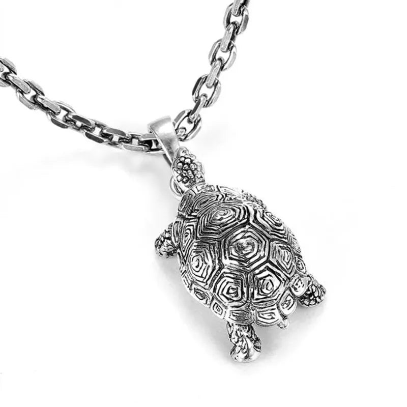 Necklace Pendant Real 925 Sterling Silver Stereoscopic Animals Turtle Luxury Brand Fine Jewelry Woman Man 2025 Envíos Gratis P31