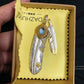 Pendant 100% Sterling Silver 925 Natural Topaz Feather Luxury Jewellery Woman Man 2025 New In Trend Vintage Necklace Pendant P2