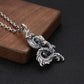 New solid real s925 sterling silver jewelry retro personality good luck dragon pendant stylish Man pendant