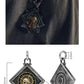 Skeleton Starlight Skull Pendant 925 Silver Fidget Spinner Retro Men's Original Design Silver Jewelry