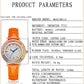 Women Fashion Quartz Watch Light Luxury Brand All Sky Star Leather Strap Diamond Jewelry Crystal Ladies Wristwatches Gift