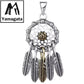Necklace Pendant Real Sterling Silver 925 Indian Feather Luxury High Quality Jewelry 2025 Trend Man Necklace Woman New In P16