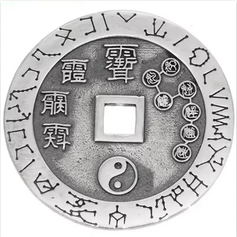 Necklace Pendant Real 925 Sterling Silver Amulet Tai Chi Eight Trigrams Luxury Brand Fine Jewelry Woman Man 2025 Love Gift P17