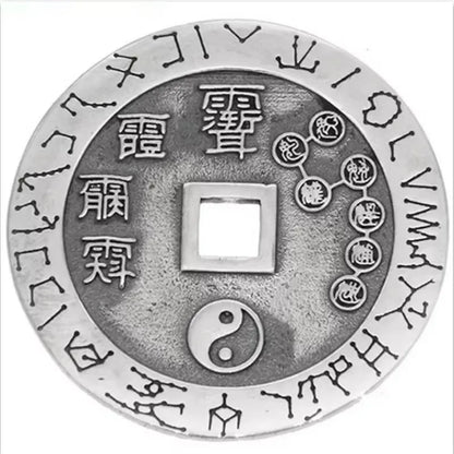 Necklace Pendant Real 925 Sterling Silver Amulet Tai Chi Eight Trigrams Luxury Brand Fine Jewelry Woman Man 2025 Love Gift P17