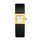 Guou Women Quartz Watch Luxury Clock Fashion Vintage Orologio Retro Classic Black Gold Square Reloj Ladies Leather Wrist Watches