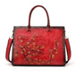 COSMO Vintage Embossed Women Shoulder Bag, Leather Female Tote Bag