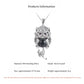 S925 Sterling Silver Pendant for Women Men Retro Wealth Mascot Pixiu Inlaid Rock Crystal Balls Charm Fashion Jewelry Wholesale