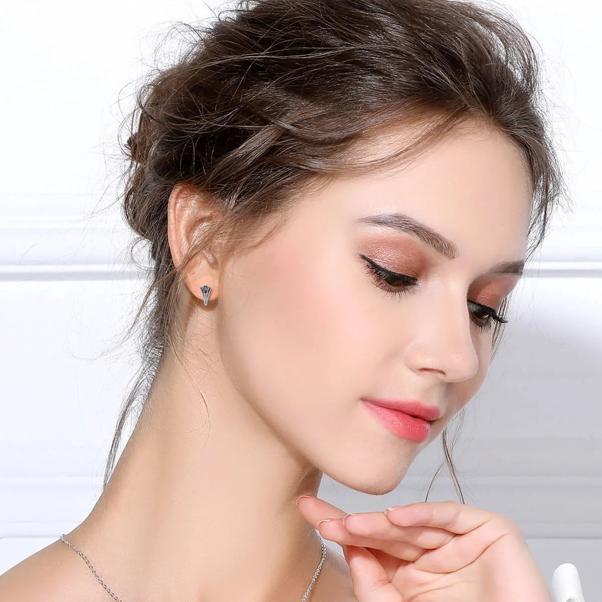Eudora Real 925 Sterling Silver Snake Circle Earrings Round Small Hoop Retro Textures Snake Earrings For Women Man Fine Jewelry