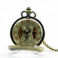Unique Fashion Personality Creative Pocket Watches Mechanical Hand-winding For Men Women High Quality Antique Retro Fob Watch
