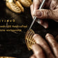 TIYINUO Authentic AU750 Real 18K Real Gold Ancient Coin Athena Owl Pendant Twisted Rope Necklace Delicate Gift For Woman Jewelry