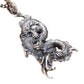 BOCAI S925 Silver Charms Pendants for Women Men Retro 3D Flying Dragon Year of the Loong  Amulet Fashion Jewelry Wholesale