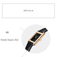 CARNIVAL Fashion Watch for Women Brand Luxury Ladies Square Leather Girls Quartz Wristwatches Waterproof Womens 2025 Reloj Mujer