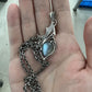 Necklace Pendant Pure 925 Sterling Silver Dragon Eye Natural Moonstone Luxury Designer Brand Fine Jewelry Men Women 2024 New P5