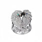 Winkin Winsin Luxury Real s 925 Sterling Silver Necklace Pendant For Women Vintage Parrot Love Bird Necklace Pendants Jewelry