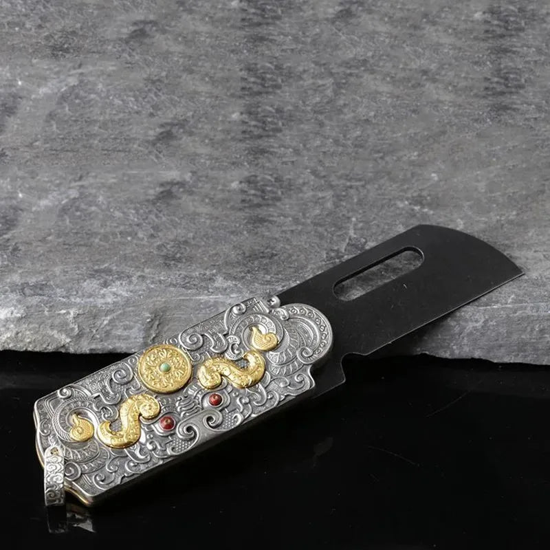 2025 Trend Necklace Pendant Real Sterling Silver 925 Creative Eagle Knife Luxury High Quality Jewelry Man Necklace Woman New P11