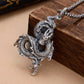 BOCAI S925 Silver Charms Pendants for Women Men Retro 3D Flying Dragon Year of the Loong  Amulet Fashion Jewelry Wholesale