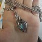 Necklace Pendant Pure 925 Sterling Silver Dragon Eye Natural Moonstone Luxury Designer Brand Fine Jewelry Men Women 2024 New P5