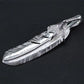 Pendant 100% Sterling Silver 925 Feather Eagle's Claw Luxury Jewellery Woman Man 2025 New Trend High Quality Necklace Pendant P3