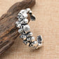 S925 sterling silver jewelry retro thai silver domineering men skull trendy punk style open bracelet