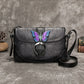 MOTAORA Women Bag Retro Genuine Leather Handbags For Women 2025 New Hand Painted Shoulder Bags Casual Small Messenger Bag Female