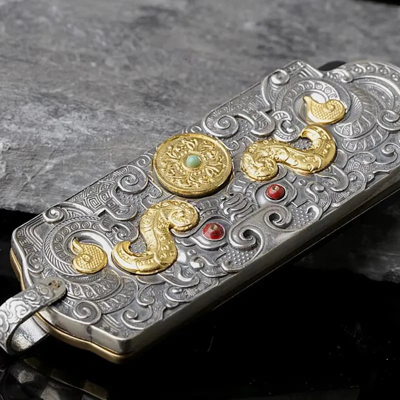 2025 Trend Necklace Pendant Real Sterling Silver 925 Creative Eagle Knife Luxury High Quality Jewelry Man Necklace Woman New P11