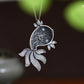 New S925 Silver Retro Vintage Hollowed Out Cute Goldfish Pendant For Ladies Fashionable Lucky Gift