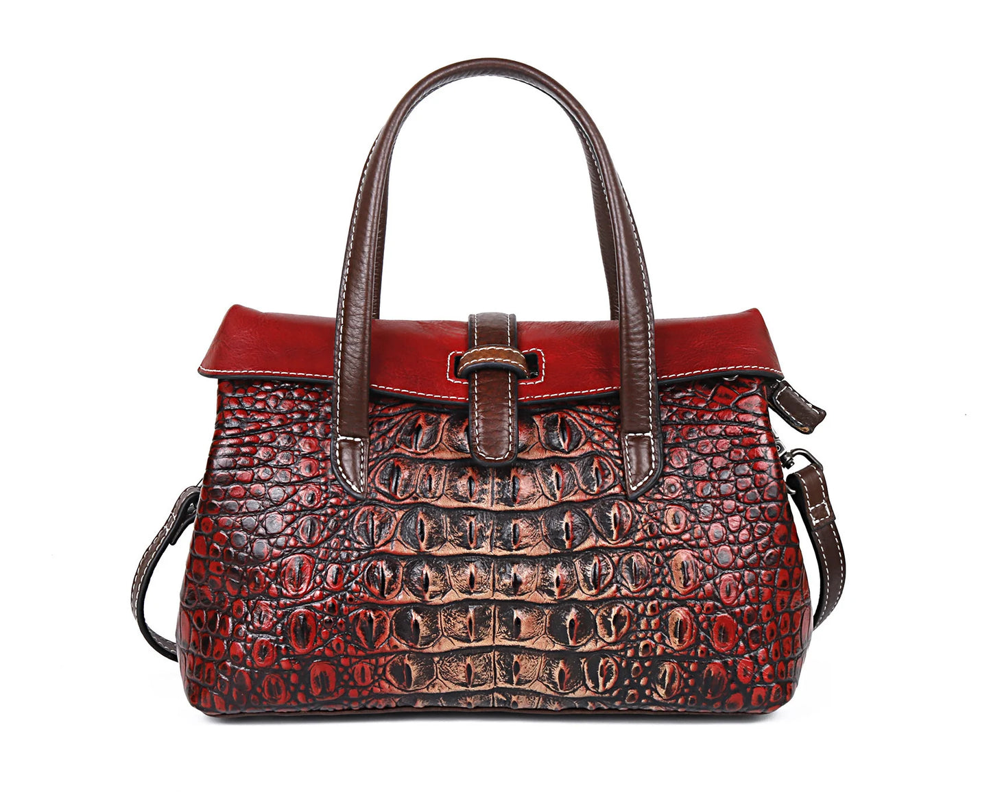 MOTAORA Green Small Women Shoulder Bags Genuine Leather Designer Handbags For Ladies Luxury Alligator Handbag For Phone Bag 2025